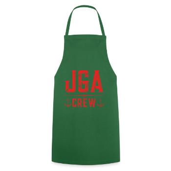 Jga Crew Anker - Kochschürze - Grün - Vorne - AI Model Male 185 dark (185cm)