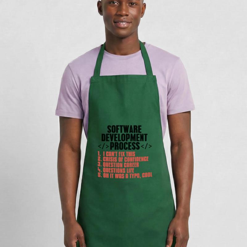 Programmierer Coder Softwareentwickler Geschenk Kochschürze
