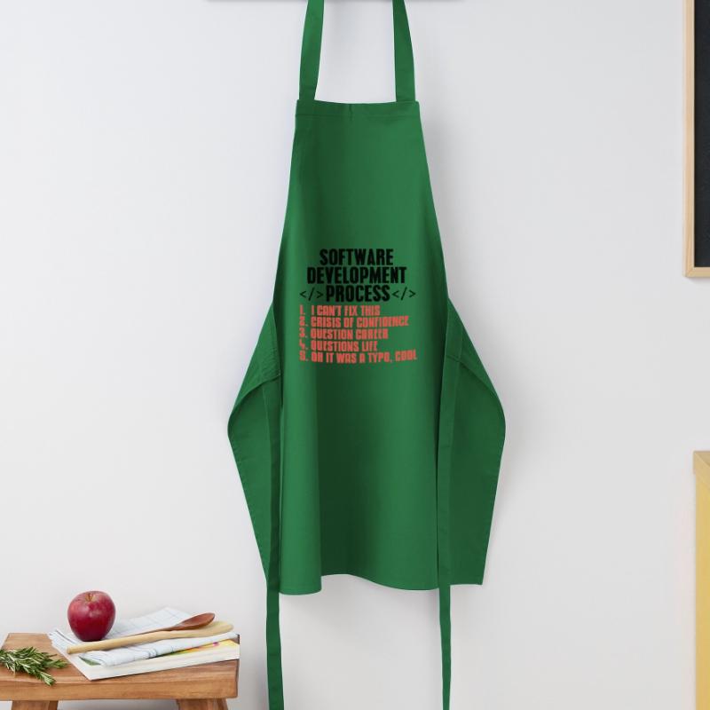 Programmierer Coder Softwareentwickler Geschenk Kochschürze