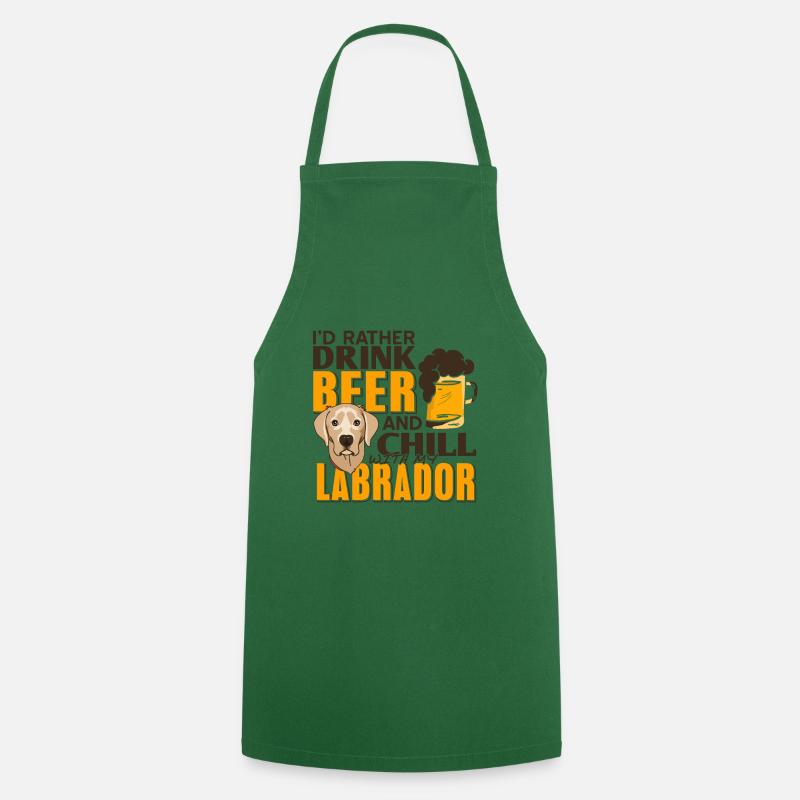 Labrador - Cooking Apron - green