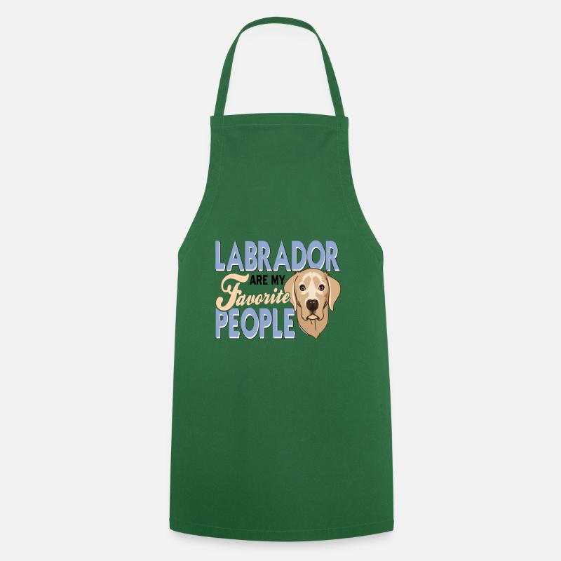 Labrador - Cooking Apron - green