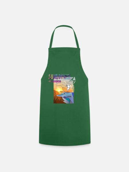 Sundowner Kitesurfer - Cooking Apron - green