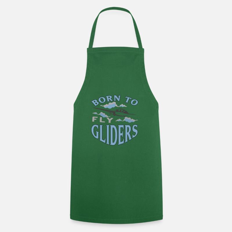 Planeurs - Tablier de cuisine - vert foncé