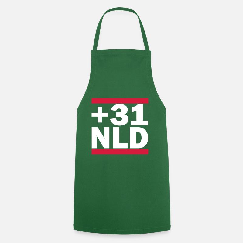 The Netherlands - Cooking Apron - green