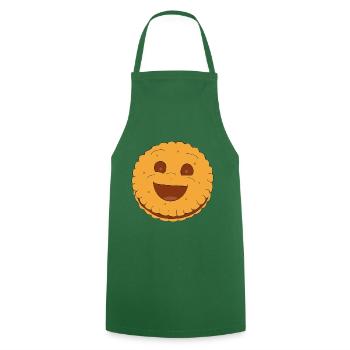 Biscuit BN - Cooking Apron - green - Front - AI Model Male 185 dark (185cm)