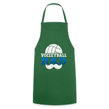 Volleyball Dad - Kochschürze - Grün - Vorne - AI Model Male 185 dark (185cm)