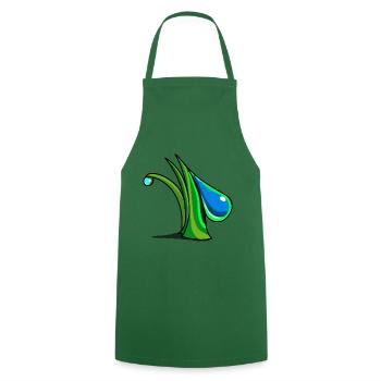 Plant / environment and eco - Cooking Apron - green - Front - AI Model Male 185 dark (185cm)