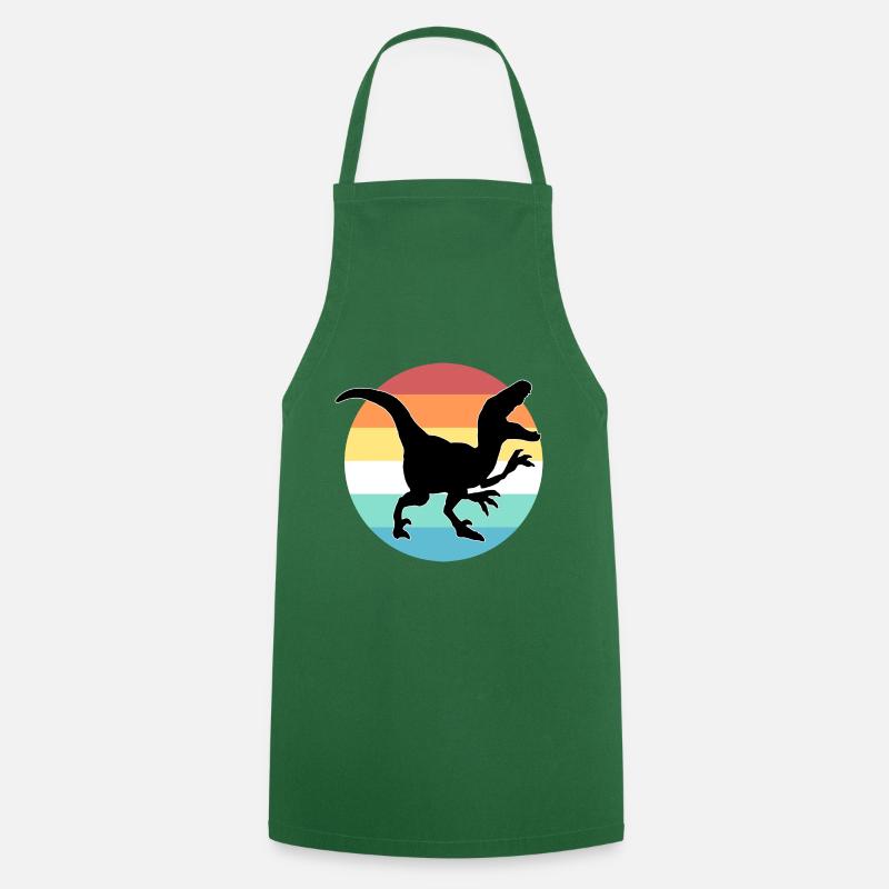 dinosaur - Cooking Apron - green