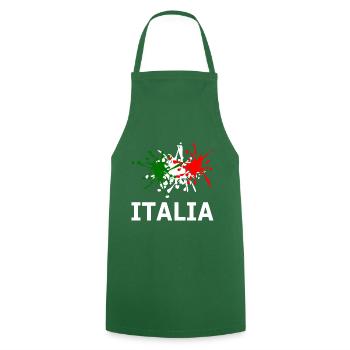 Italia - Cooking Apron - green - Front - AI Model Male 185 dark (185cm)