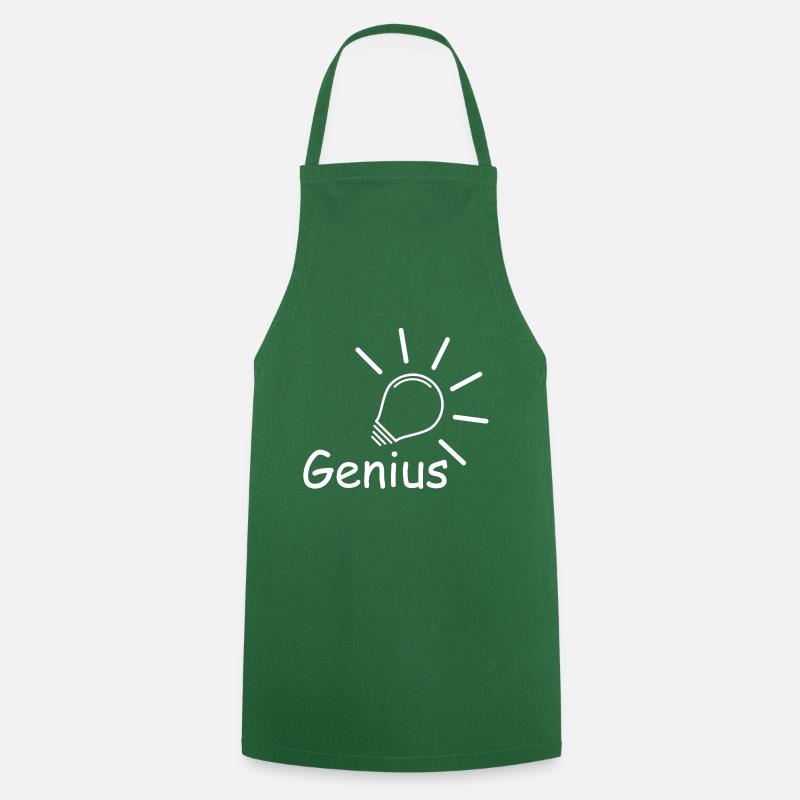 Glühbirne GENIUS - Kochschürze - Grün