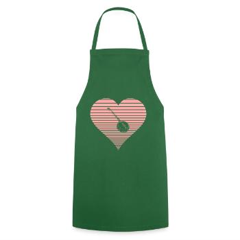 Banjo - Cooking Apron - green - Front - AI Model Male 185 dark (185cm)