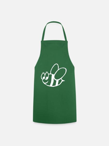 Bumble Bee Bumble Bee Bumblebee - Cooking Apron - green