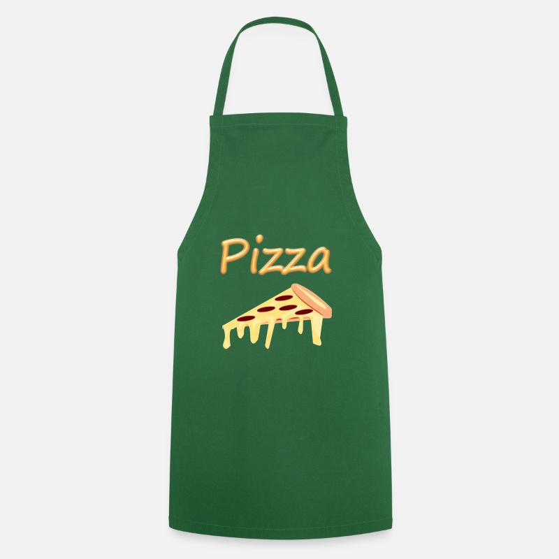 pizza - Kochschürze - Grün