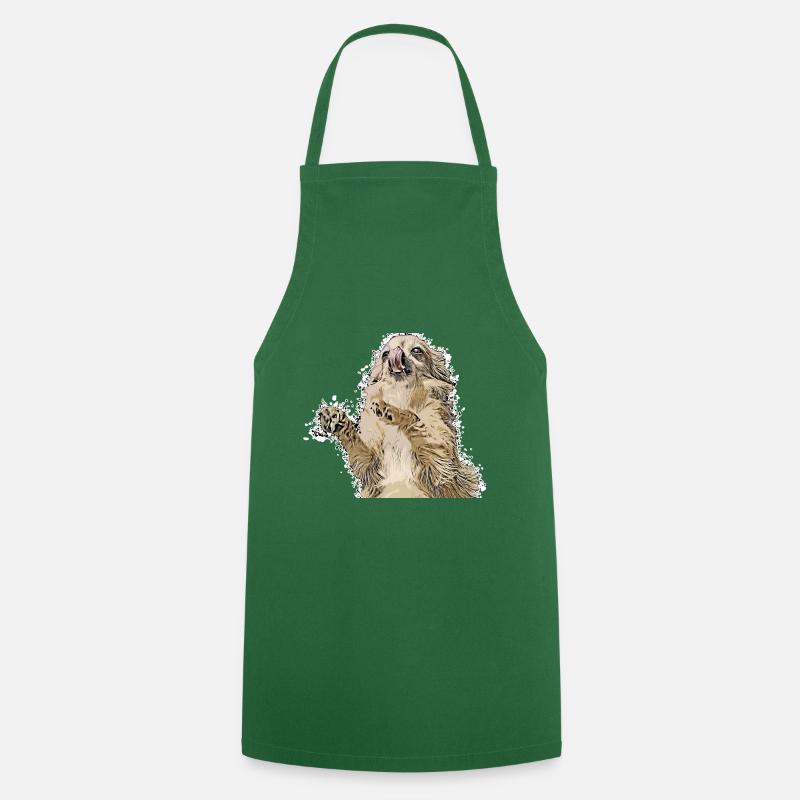 Chihuahua - Cooking Apron - green