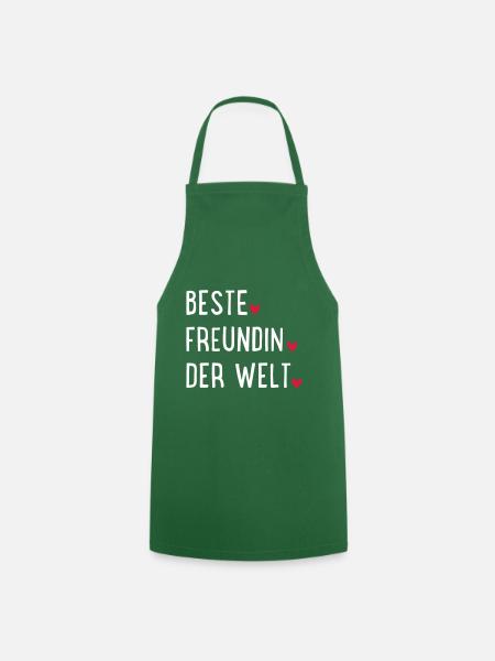 Beste Freundin der Welt - Kochschürze - Grün