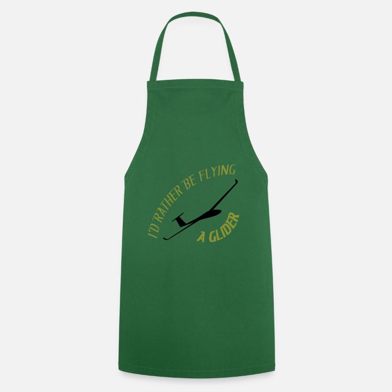 Planeurs - Tablier de cuisine - vert foncé