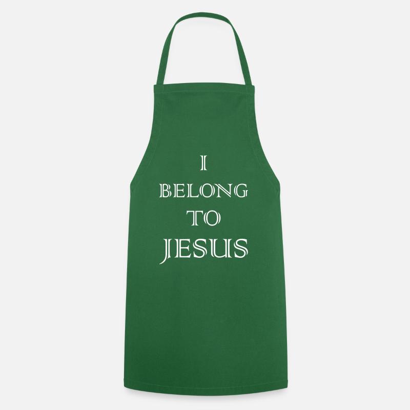 J'appartiens à Jesus - Tablier de cuisine - vert foncé