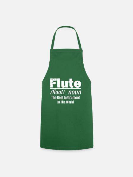 Flute Description Best Instrument - Kochschürze - Grün