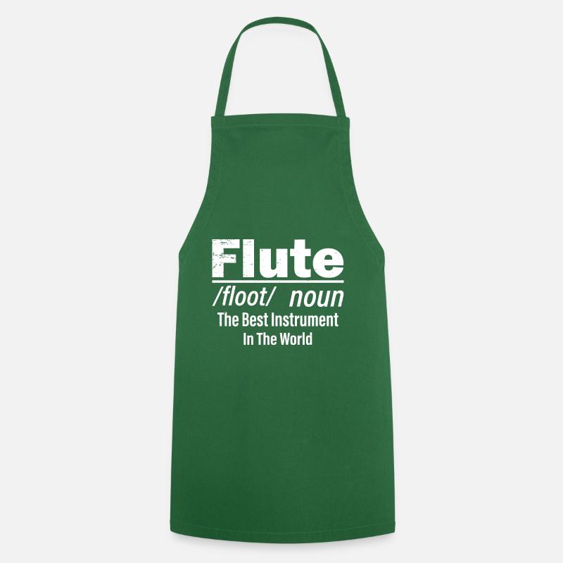 Flute Description Best Instrument - Kochschürze - Grün