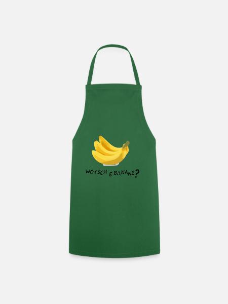 banana - Cooking Apron - green