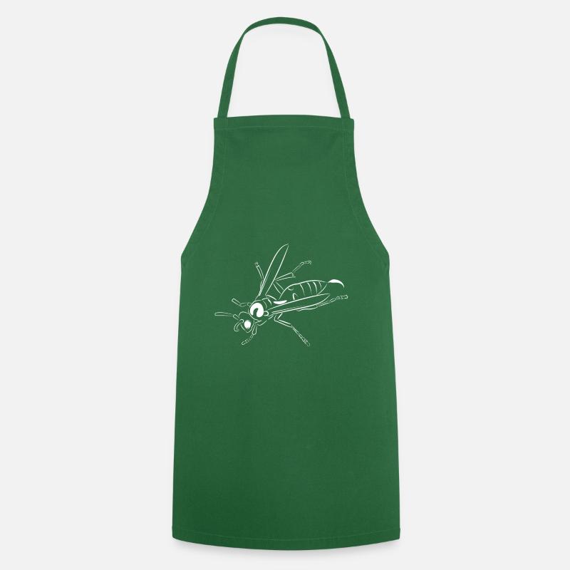 Wasp knows - Cooking Apron - green
