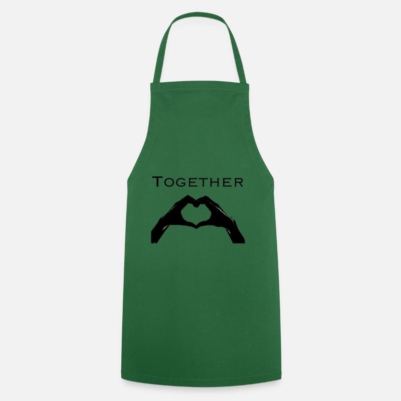 Ensemble - Tablier de cuisine - vert foncé