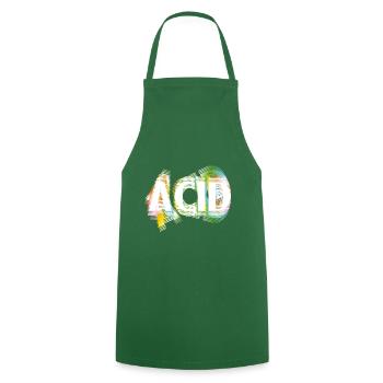 Acid - Cooking Apron - green - Front - AI Model Male 185 dark (185cm)