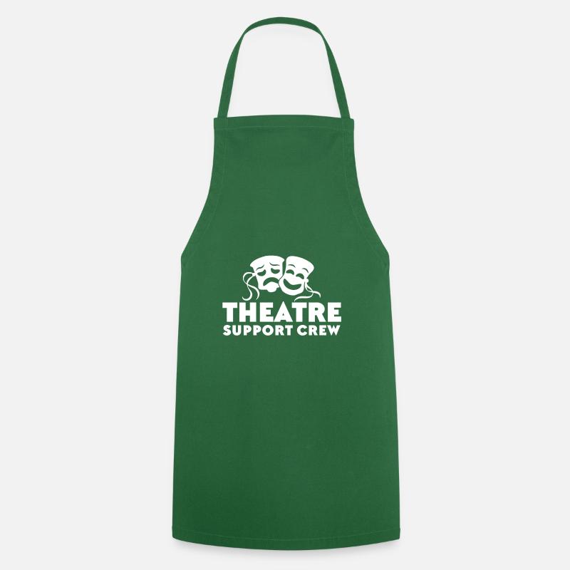 Theater-Support-Crew - Kochschürze - Grün