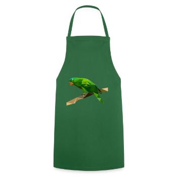 parrot - Cooking Apron - green - Front - AI Model Male 185 dark (185cm)