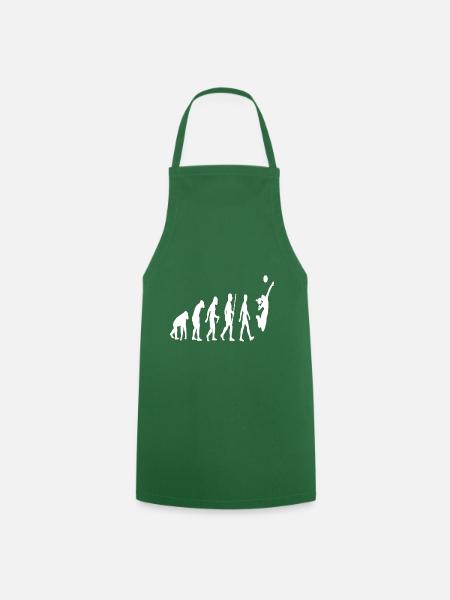 Evolution Volleyball - Tablier de cuisine - vert foncé