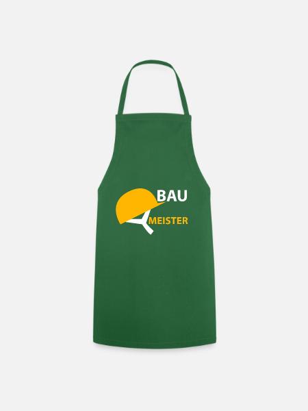 Baumeister Bauarbeiter - Kochschürze - Grün