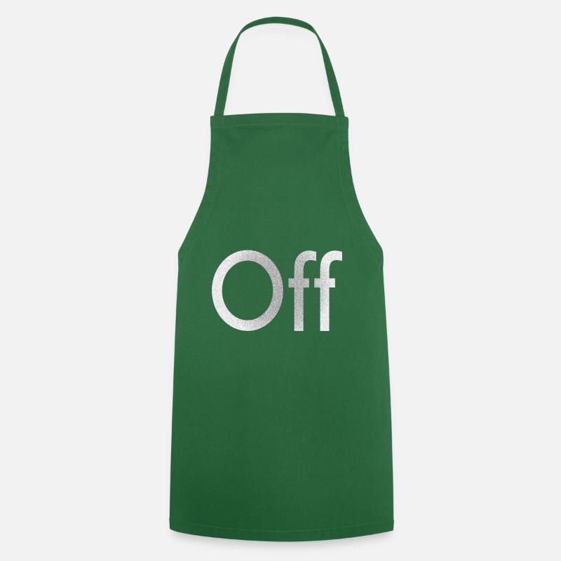 OFF white - Kochschürze - Grün