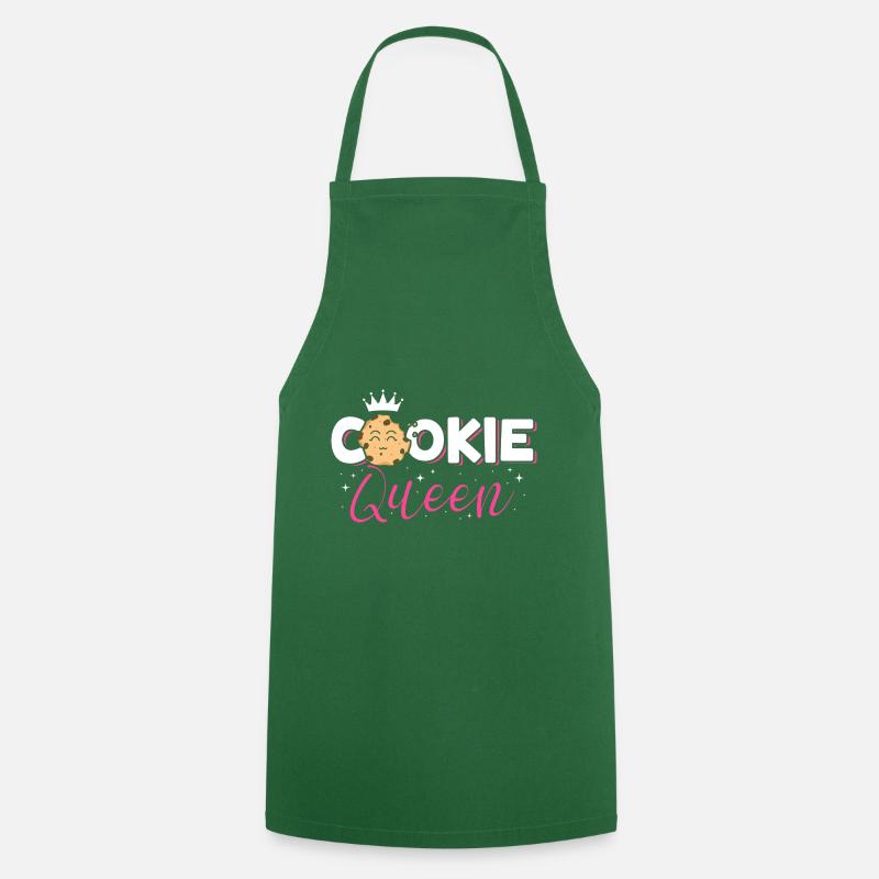 Cookie Queen - Kochschürze - Grün