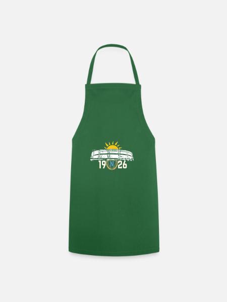 Rising sun on San Paolo Stadium - white version - Cooking Apron - green