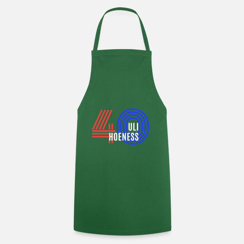 Uli Hoeness 40 years - Cooking Apron - green