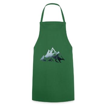 blockedTitle - Tablier de cuisine - vert foncé - Devant - AI Model Male 185 dark (185cm)