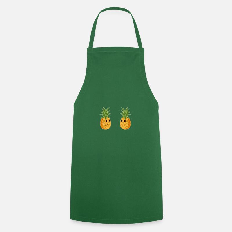 pineapple - Cooking Apron - green