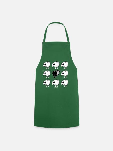 BLACK SHEEP - black sheep Gift items 10-45 - Cooking Apron - green