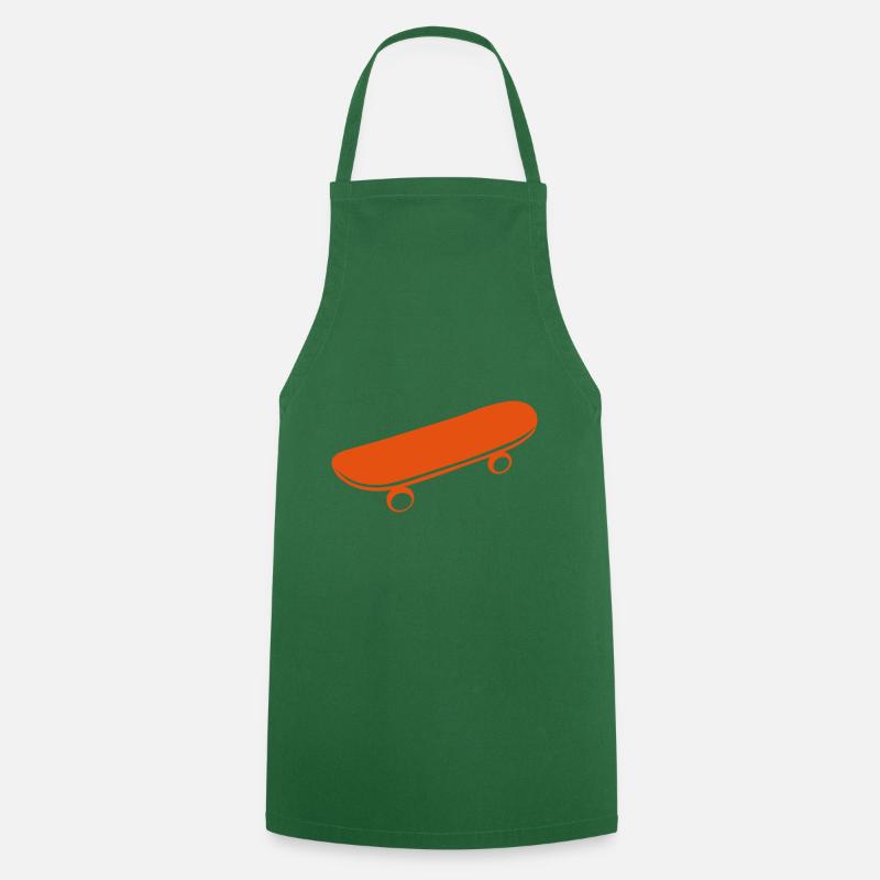 skateboard skateboard skateboard 11 - Cooking Apron - green