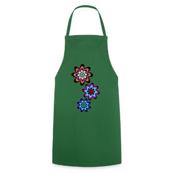 Down The Line - Cooking Apron - green - Front - AI Model Male 185 dark (185cm)