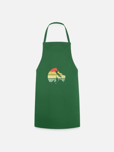 Climbing gift mountaineering mountain - Cooking Apron - green