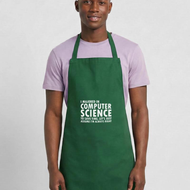 Computer science degree computer scientist programmer Cooking Apron