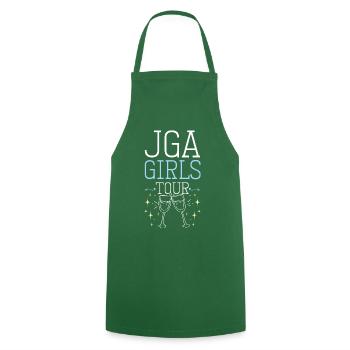 Jga Junggesellinnen Girls Tour - Kochschürze - Grün - Vorne - AI Model Male 185 dark (185cm)