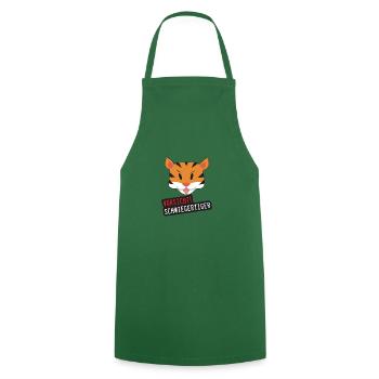 Méfiez-vous de la chemise mère-frère shrinkpower - Tablier de cuisine - vert foncé - Devant - AI Model Male 185 dark (185cm)