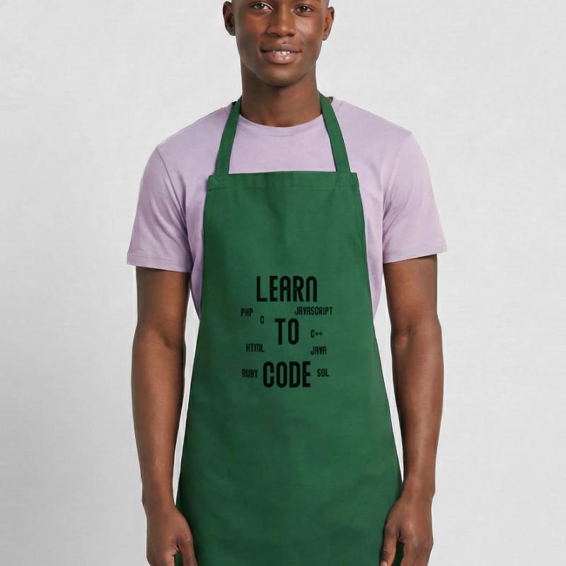 Learn To Code Programming Computer Scientist Gift Cooking Apron