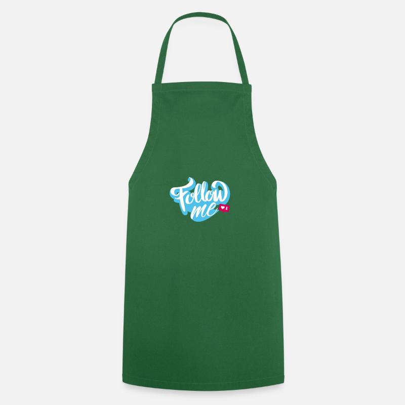 Suis moi - Tablier de cuisine - vert foncé