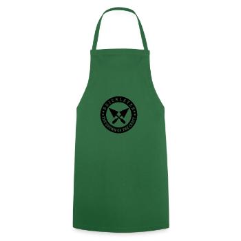 Mason Shirt · BRICKLAYER · Pride Gift - Cooking Apron - green - Front - AI Model Male 185 dark (185cm)