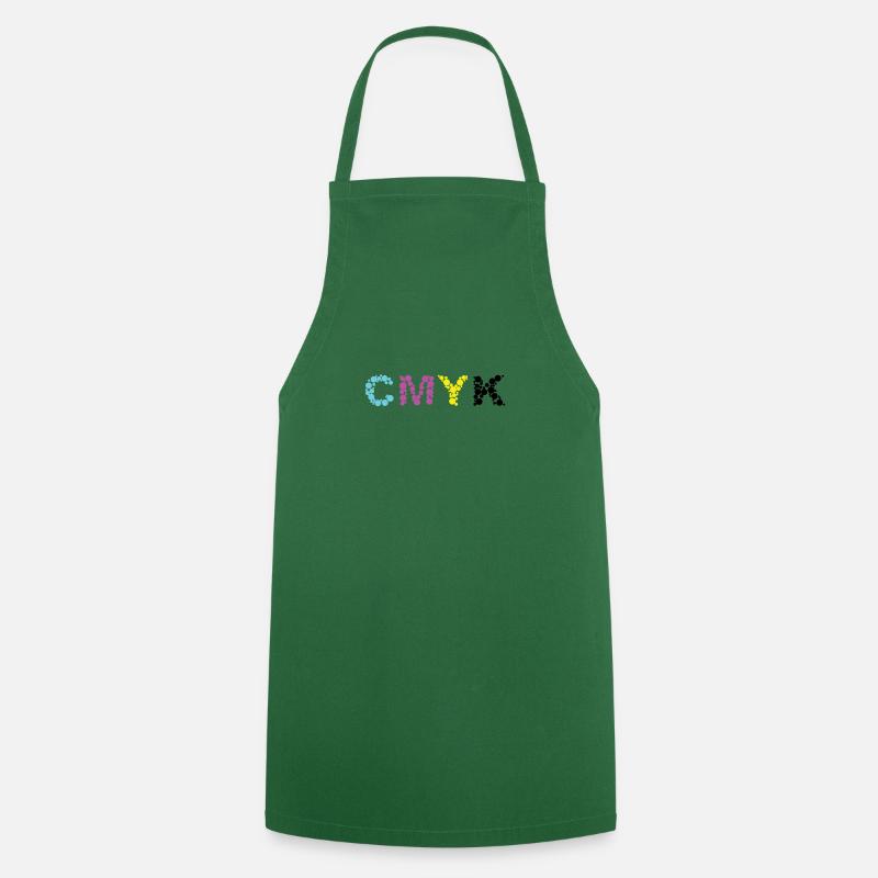CMYK - Tablier de cuisine - vert foncé