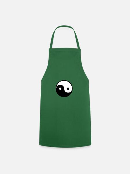 Yin Yang - Kochschürze - Grün