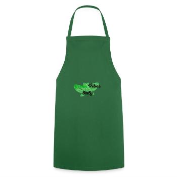 Green Vibes - Kochschürze - Grün - Vorne - AI Model Male 185 dark (185cm)